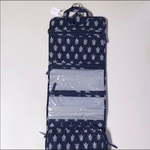 Vera Bradley Blue Turtle Travel Toiletry Bag